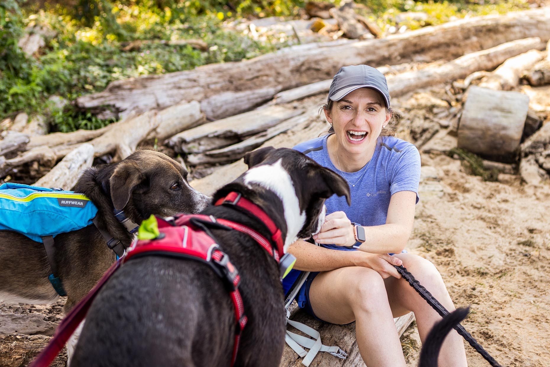 Hiking with Dogs | Washington DC Lifestyle Dog Photographer
